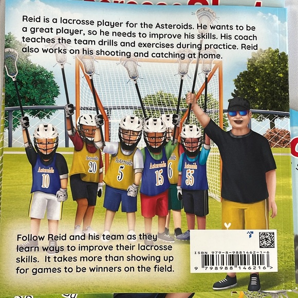 Paperback Lacrosse Boy Series books. Can be signed by the author! - Picture 7 of 7